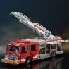 XBERT 66148 XE CỨU HỎA MỸ NÂNG CAO THÁP NƯỚC bộ đồ chơi xếp lắp ráp ghép mô hình Creator US FIRETRUCK ELEVATED WATER TOWERS Sáng Tạo 3033 khối