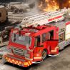 XBERT 66148 XE CỨU HỎA MỸ NÂNG CAO THÁP NƯỚC bộ đồ chơi xếp lắp ráp ghép mô hình Creator US FIRETRUCK ELEVATED WATER TOWERS Sáng Tạo 3033 khối