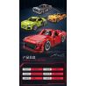 Kazi KY6154 6154 DỰ ÁN XE HƠI HẠNG SANG THỂ THAO LZ-LPA bộ đồ chơi xếp lắp ráp ghép mô hình Speed Champions Racing Cars Đua Xe Công Thức 436 khối