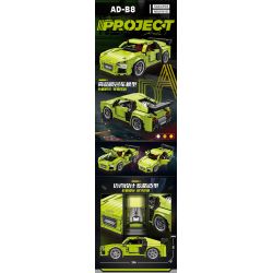 Kazi KY6154 6154 DỰ ÁN XE HƠI HẠNG SANG THỂ THAO LZ-LPA bộ đồ chơi xếp lắp ráp ghép mô hình Speed Champions Racing Cars Đua Xe Công Thức 436 khối