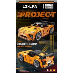 Kazi KY6154 6154 DỰ ÁN XE HƠI HẠNG SANG THỂ THAO LZ-LPA bộ đồ chơi xếp lắp ráp ghép mô hình Speed Champions Racing Cars Đua Xe Công Thức 436 khối