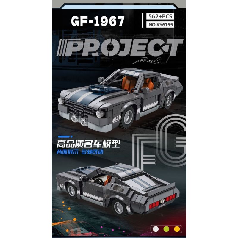 Kazi KY6154 6154 DỰ ÁN XE HƠI HẠNG SANG THỂ THAO LZ-LPA bộ đồ chơi xếp lắp ráp ghép mô hình Speed Champions Racing Cars Đua Xe Công Thức 436 khối