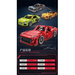 Kazi KY6155 6155 DỰ ÁN XE SANG THỂ THAO GF-1967 bộ đồ chơi xếp lắp ráp ghép mô hình Speed Champions Racing Cars Đua Xe Công Thức 562 khối
