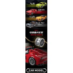 Kazi KY6155 6155 DỰ ÁN XE SANG THỂ THAO GF-1967 bộ đồ chơi xếp lắp ráp ghép mô hình Speed Champions Racing Cars Đua Xe Công Thức 562 khối