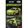 Kazi KY6155 6155 DỰ ÁN XE SANG THỂ THAO GF-1967 bộ đồ chơi xếp lắp ráp ghép mô hình Speed Champions Racing Cars Đua Xe Công Thức 562 khối