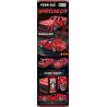 Kazi KY6155 6155 DỰ ÁN XE SANG THỂ THAO GF-1967 bộ đồ chơi xếp lắp ráp ghép mô hình Speed Champions Racing Cars Đua Xe Công Thức 562 khối
