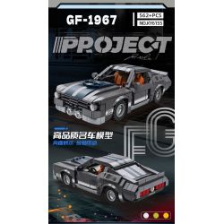 Kazi KY6155 6155 DỰ ÁN XE SANG THỂ THAO GF-1967 bộ đồ chơi xếp lắp ráp ghép mô hình Speed Champions Racing Cars Đua Xe Công Thức 562 khối
