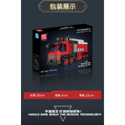 MouldKing 24094 Mould King 24094 XE CỨU HỎA HỘ THÀNH PHỐ bộ đồ chơi xếp lắp ráp ghép mô hình City URBAN RESCUE FIRE TRUCK 752 khối
