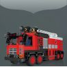 MouldKing 24094 Mould King 24094 XE CỨU HỎA HỘ THÀNH PHỐ bộ đồ chơi xếp lắp ráp ghép mô hình City URBAN RESCUE FIRE TRUCK 752 khối