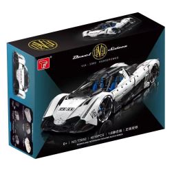 TAGORE T5052 5052 DEVILLE XVI (QUỶ 16) V16 tỷ lệ 1:8 bộ đồ chơi xếp lắp ráp ghép mô hình Technic DEVEL SIXTEEN Kỹ Thuật Công Nghệ Cao Mô Hình Phương Tiện 4016 khối