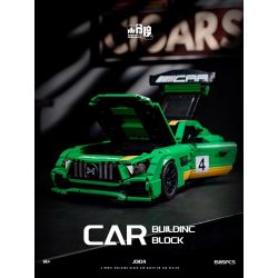SMALL ANGLE JD104 MERCEDES-BENZ ÁC QUỶ XANH AMG bộ đồ chơi xếp lắp ráp ghép mô hình Creator Sáng Tạo 1585 khối