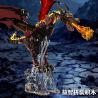 BEAUTIFUL AND 130102 CHARIZARD bộ đồ chơi xếp lắp ráp ghép mô hình FLAME DRAGON 1439 khối