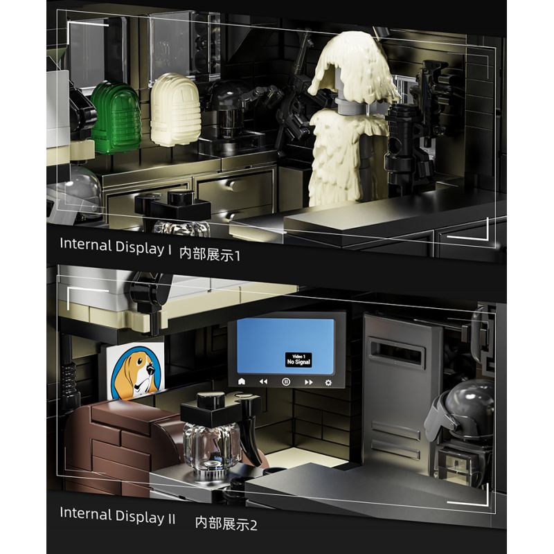 12GO 95003 GÓI XE KÉO SIÊU UNIMOG RV+ bộ đồ chơi xếp lắp ráp ghép mô hình Creator Sáng Tạo 2135 khối