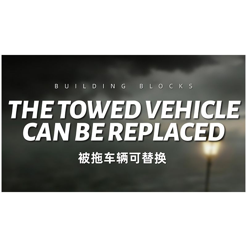 12GO 95003 GÓI XE KÉO SIÊU UNIMOG RV+ bộ đồ chơi xếp lắp ráp ghép mô hình Creator Sáng Tạo 2135 khối