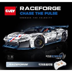 GULY 10656 SIÊU XE FERRARI F80 1:8 tỷ lệ 1:8 bộ đồ chơi xếp lắp ráp ghép mô hình Technic Kỹ Thuật Công Nghệ Cao Mô Hình Phương Tiện 3998 khối