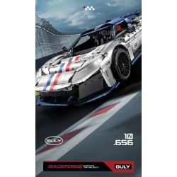 GULY 10656 SIÊU XE FERRARI F80 1:8 tỷ lệ 1:8 bộ đồ chơi xếp lắp ráp ghép mô hình Technic Kỹ Thuật Công Nghệ Cao Mô Hình Phương Tiện 3998 khối