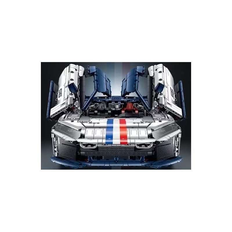 GULY 10656 SIÊU XE FERRARI F80 1:8 tỷ lệ 1:8 bộ đồ chơi xếp lắp ráp ghép mô hình Technic Kỹ Thuật Công Nghệ Cao Mô Hình Phương Tiện 3998 khối