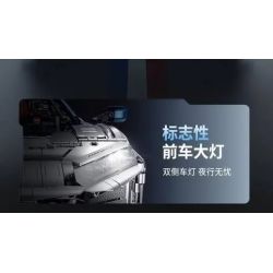 GULY 10656 SIÊU XE FERRARI F80 1:8 tỷ lệ 1:8 bộ đồ chơi xếp lắp ráp ghép mô hình Technic Kỹ Thuật Công Nghệ Cao Mô Hình Phương Tiện 3998 khối