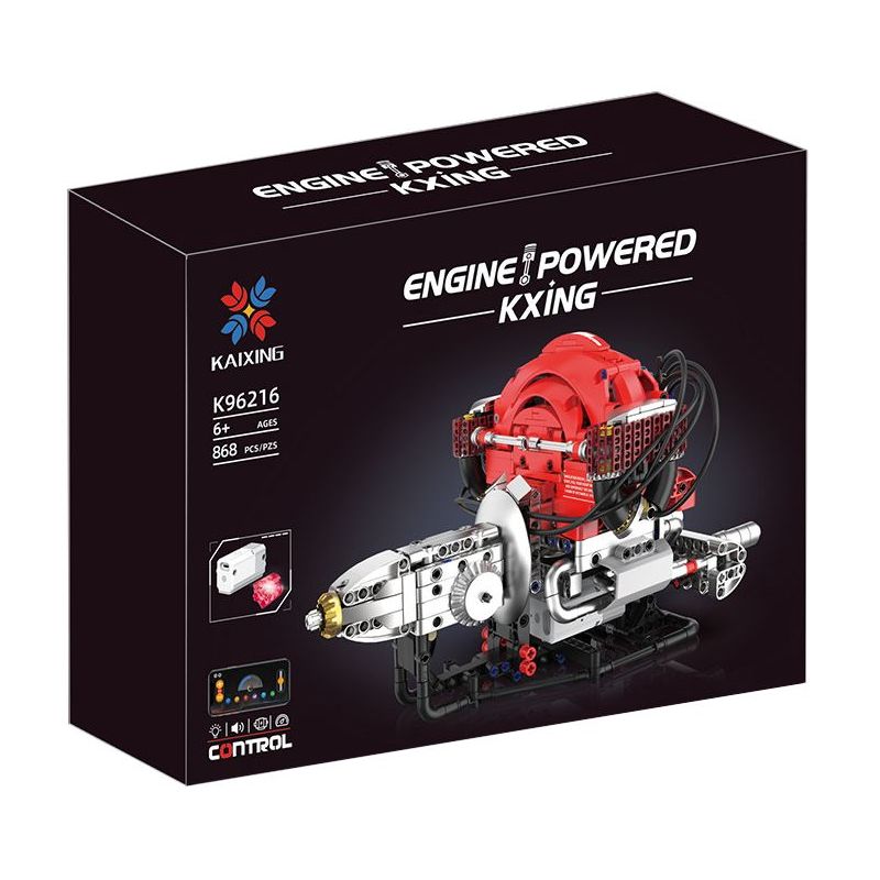 KAIYU KEEYEE WORLD K96216 96216 ĐỘNG CƠ BỌ CÁNH CỨNG bộ đồ chơi xếp lắp ráp ghép mô hình Technic Kỹ Thuật Công Nghệ Cao Mô Hình Phương Tiện 868 khối