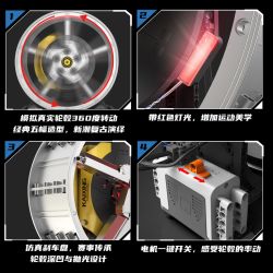 KAIYU KEEYEE WORLD K96251 96251 BÁNH XE FERRARI bộ đồ chơi xếp lắp ráp ghép mô hình Technic Kỹ Thuật Công Nghệ Cao Mô Hình Phương Tiện 578 khối