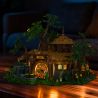 XBERT 66217 TÚP LỀU TRÚ ẨN TRONG RỪNG bộ đồ chơi xếp lắp ráp ghép mô hình Creator WOOLAND SANCTHARY Sáng Tạo 1854 khối
