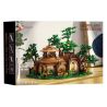 XBERT 66217 TÚP LỀU TRÚ ẨN TRONG RỪNG bộ đồ chơi xếp lắp ráp ghép mô hình Creator WOOLAND SANCTHARY Sáng Tạo 1854 khối