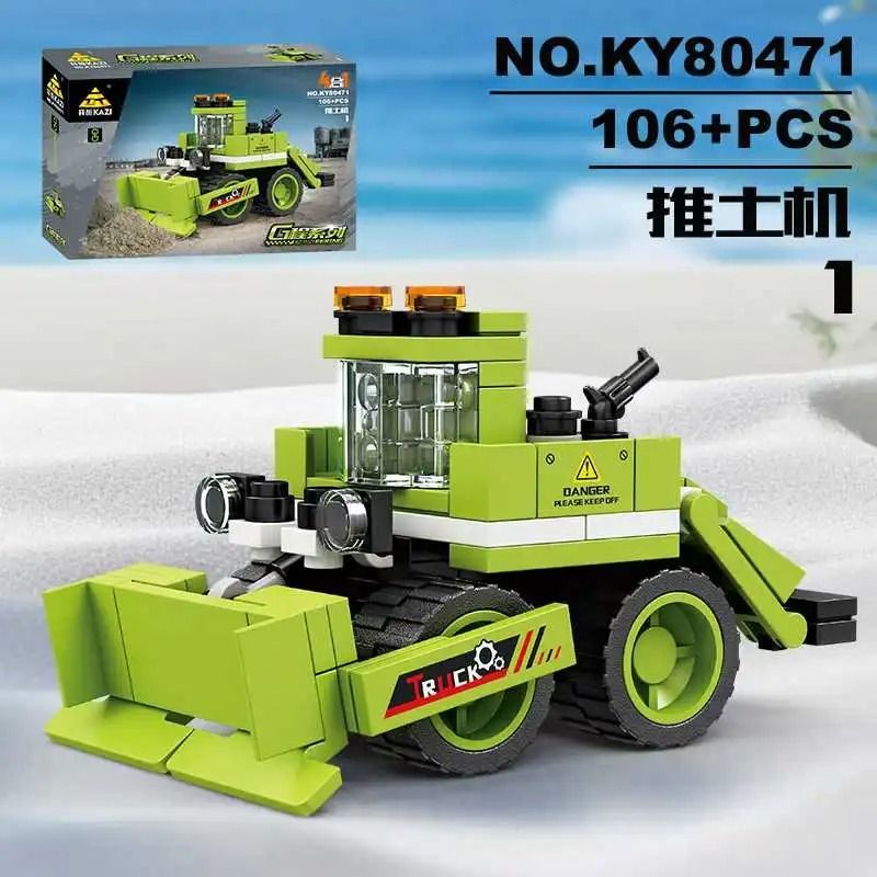 Kazi KY80471 80471 G-CHENG KỸ THUẬT 4 TRONG 1 8 MẪU bộ đồ chơi xếp lắp ráp ghép mô hình Creator Sáng Tạo 974 khối