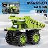 Kazi KY80471 80471 G-CHENG KỸ THUẬT 4 TRONG 1 8 MẪU bộ đồ chơi xếp lắp ráp ghép mô hình Creator Sáng Tạo 974 khối