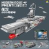 Kazi KY8312 8312 TRANG BỊ HIỆN ĐẠI TÀU SÂN BAY SỐ 005 4 LOẠI KHU TRỤC TYPE 055 TÊN LỬA PHÒNG KHÔNG HQ16 PHÁO TĂNG HẠNG NHẸ 15 MÁY CHIẾN ĐẤU J-16 bộ đồ chơi xếp lắp ráp ghép mô hình Military Army Quân Sự Bộ Đội 589 khối