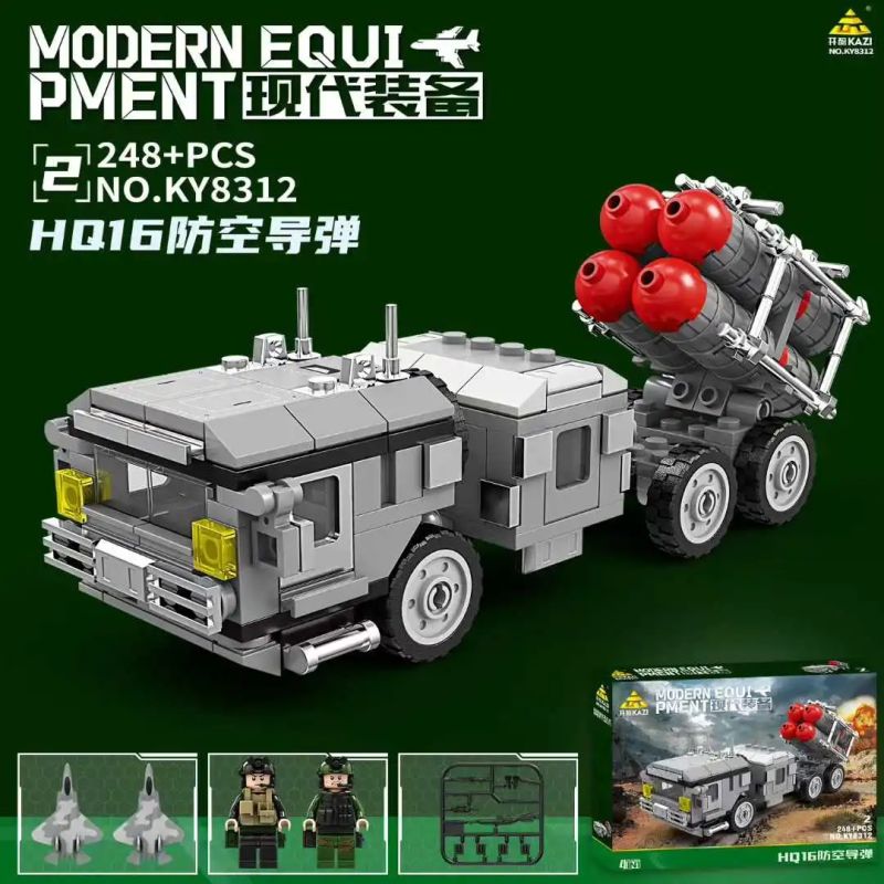 Kazi KY8312 8312 TRANG BỊ HIỆN ĐẠI TÀU SÂN BAY SỐ 005 4 LOẠI KHU TRỤC TYPE 055 TÊN LỬA PHÒNG KHÔNG HQ16 PHÁO TĂNG HẠNG NHẸ 15 MÁY CHIẾN ĐẤU J-16 bộ đồ chơi xếp lắp ráp ghép mô hình Military Army Quân Sự Bộ Đội 589 khối