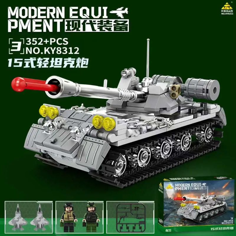 Kazi KY8312 8312 TRANG BỊ HIỆN ĐẠI TÀU SÂN BAY SỐ 005 4 LOẠI KHU TRỤC TYPE 055 TÊN LỬA PHÒNG KHÔNG HQ16 PHÁO TĂNG HẠNG NHẸ 15 MÁY CHIẾN ĐẤU J-16 bộ đồ chơi xếp lắp ráp ghép mô hình Military Army Quân Sự Bộ Đội 589 khối