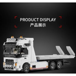 LE YI 31068 SIÊU TRAILER KHỔNG LỒ bộ đồ chơi xếp lắp ráp ghép mô hình Creator MEGA TOW PRO Sáng Tạo 670 khối