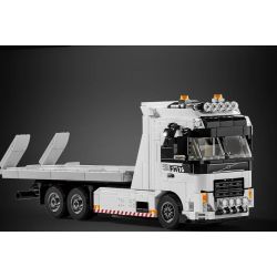 LE YI 31068 SIÊU TRAILER KHỔNG LỒ bộ đồ chơi xếp lắp ráp ghép mô hình Creator MEGA TOW PRO Sáng Tạo 670 khối