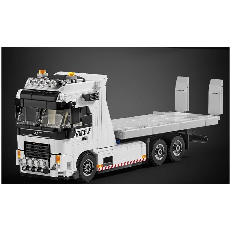 LE YI 31068 SIÊU TRAILER KHỔNG LỒ bộ đồ chơi xếp lắp ráp ghép mô hình Creator MEGA TOW PRO Sáng Tạo 670 khối