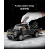 LE YI 31069 XE KÉO HẠNG NẶNG bộ đồ chơi xếp lắp ráp ghép mô hình Creator HEAVY-DUTY TOW PRO Sáng Tạo 594 khối
