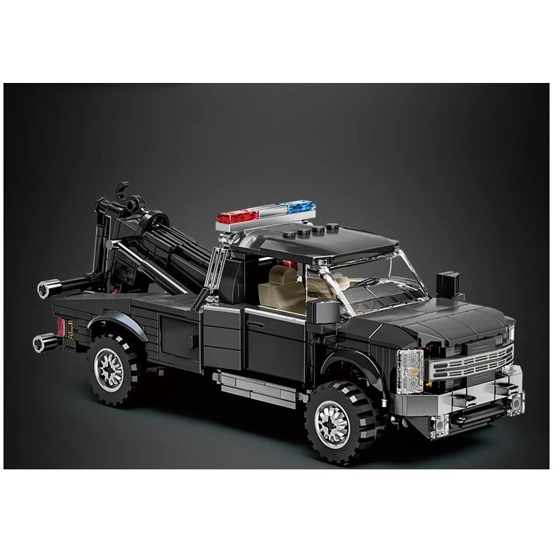 LE YI 31069 XE KÉO HẠNG NẶNG bộ đồ chơi xếp lắp ráp ghép mô hình Creator HEAVY-DUTY TOW PRO Sáng Tạo 594 khối