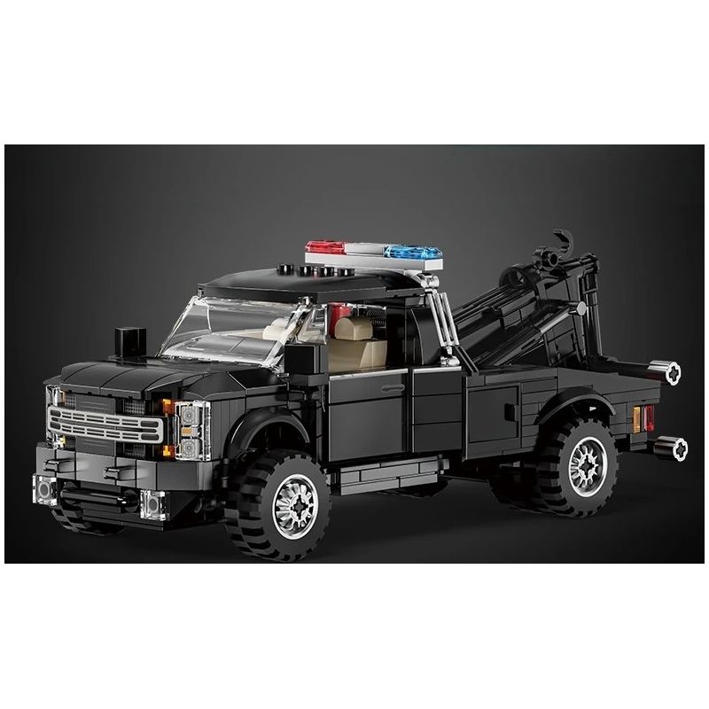 LE YI 31069 XE KÉO HẠNG NẶNG bộ đồ chơi xếp lắp ráp ghép mô hình Creator HEAVY-DUTY TOW PRO Sáng Tạo 594 khối