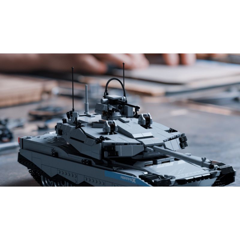 NIFELIZ NF10300 10300 XE TĂNG CHIẾN ĐẤU CHỦ LỰC M1 ABRAMS bộ đồ chơi xếp lắp ráp ghép mô hình Military Army ABRAMS-X TANK Quân Sự Bộ Đội 2136 khối