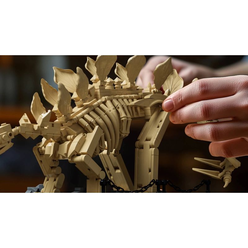 NIFELIZ NF10353 10353 HÓA THẠCH STEGOSAURUS bộ đồ chơi xếp lắp ráp ghép mô hình Creator STEGOSAURUS FOSSILS Sáng Tạo 665 khối