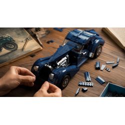 NIFELIZ NF10320 10320 BUGATTI TYPE 57SC ĐẠI TÂY DƯƠNG bộ đồ chơi xếp lắp ráp ghép mô hình Creator ATLANTIC Sáng Tạo 1127 khối