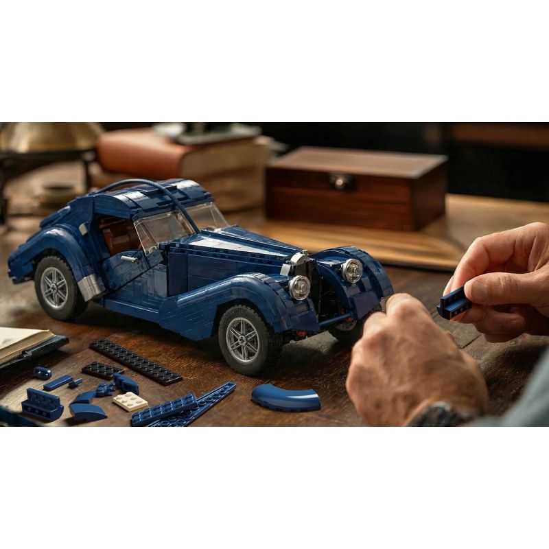 NIFELIZ NF10320 10320 BUGATTI TYPE 57SC ĐẠI TÂY DƯƠNG bộ đồ chơi xếp lắp ráp ghép mô hình Creator ATLANTIC Sáng Tạo 1127 khối