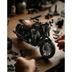 NIFELIZ NF10342 10342 MÔ TÔ HARLEY IRON 883 bộ đồ chơi xếp lắp ráp ghép mô hình Creator HARLEY-DAVIDSON IRON 883 MOTORCYCLE Sáng Tạo 827 khối