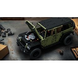 NIFELIZ NF10324 10324 XE JEEP WILLY ĐỊA HÌNH bộ đồ chơi xếp lắp ráp ghép mô hình Technic WILLIS OFF-ROAD CAR Kỹ Thuật Công Nghệ Cao Mô Hình Phương Tiện 2899 khối