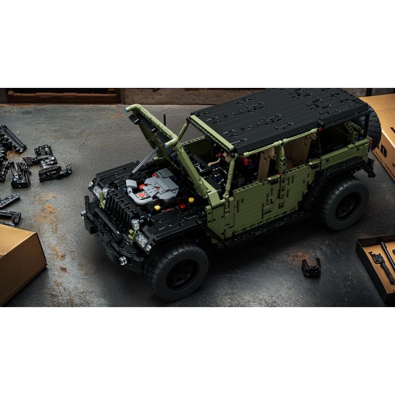 NIFELIZ NF10324 10324 XE JEEP WILLY ĐỊA HÌNH bộ đồ chơi xếp lắp ráp ghép mô hình Technic WILLIS OFF-ROAD CAR Kỹ Thuật Công Nghệ Cao Mô Hình Phương Tiện 2899 khối