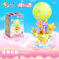 JIALE SPECIAL 54054 ĐIỀU ƯỚC RA KHƠI TÌM MƠ bộ đồ chơi xếp lắp ráp ghép mô hình