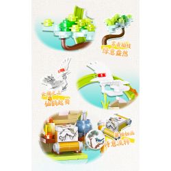 JIALE SPECIAL 54042 THỰC VẬT CHỨA ĐỰNG NHỮNG ĐIỀU TỐT ĐẸP MỌI VIỆC DIỄN RA bộ đồ chơi xếp lắp ráp ghép mô hình