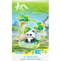 JIALE SPECIAL 54042 THỰC VẬT CHỨA ĐỰNG NHỮNG ĐIỀU TỐT ĐẸP MỌI VIỆC DIỄN RA bộ đồ chơi xếp lắp ráp ghép mô hình