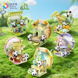 JIALE SPECIAL 54043 BỘ SƯU TẬP PHƯƠNG ĐÔNG MO YUN bộ đồ chơi xếp lắp ráp ghép mô hình