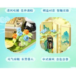 JIALE SPECIAL 54045 BỘ SƯU TẬP PHƯƠNG ĐÔNG CỜ VUA VUI NHỘN bộ đồ chơi xếp lắp ráp ghép mô hình