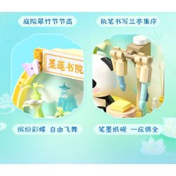 JIALE SPECIAL 54045 BỘ SƯU TẬP PHƯƠNG ĐÔNG CỜ VUA VUI NHỘN bộ đồ chơi xếp lắp ráp ghép mô hình